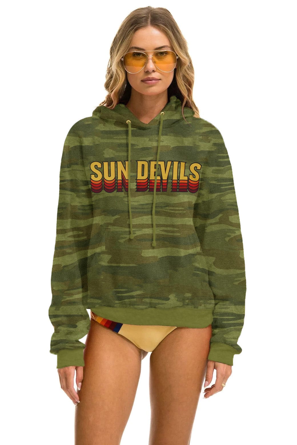 Classic ASU SUN DEVILS PULLOVER HOODIE RELAXED - CAMO