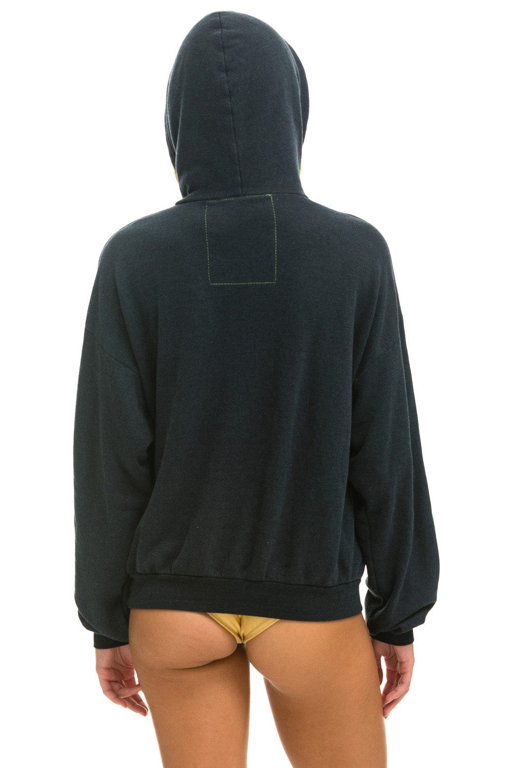 Classic BOLT HEART PULLOVER RELAXED HOODIE - CHARCOAL
