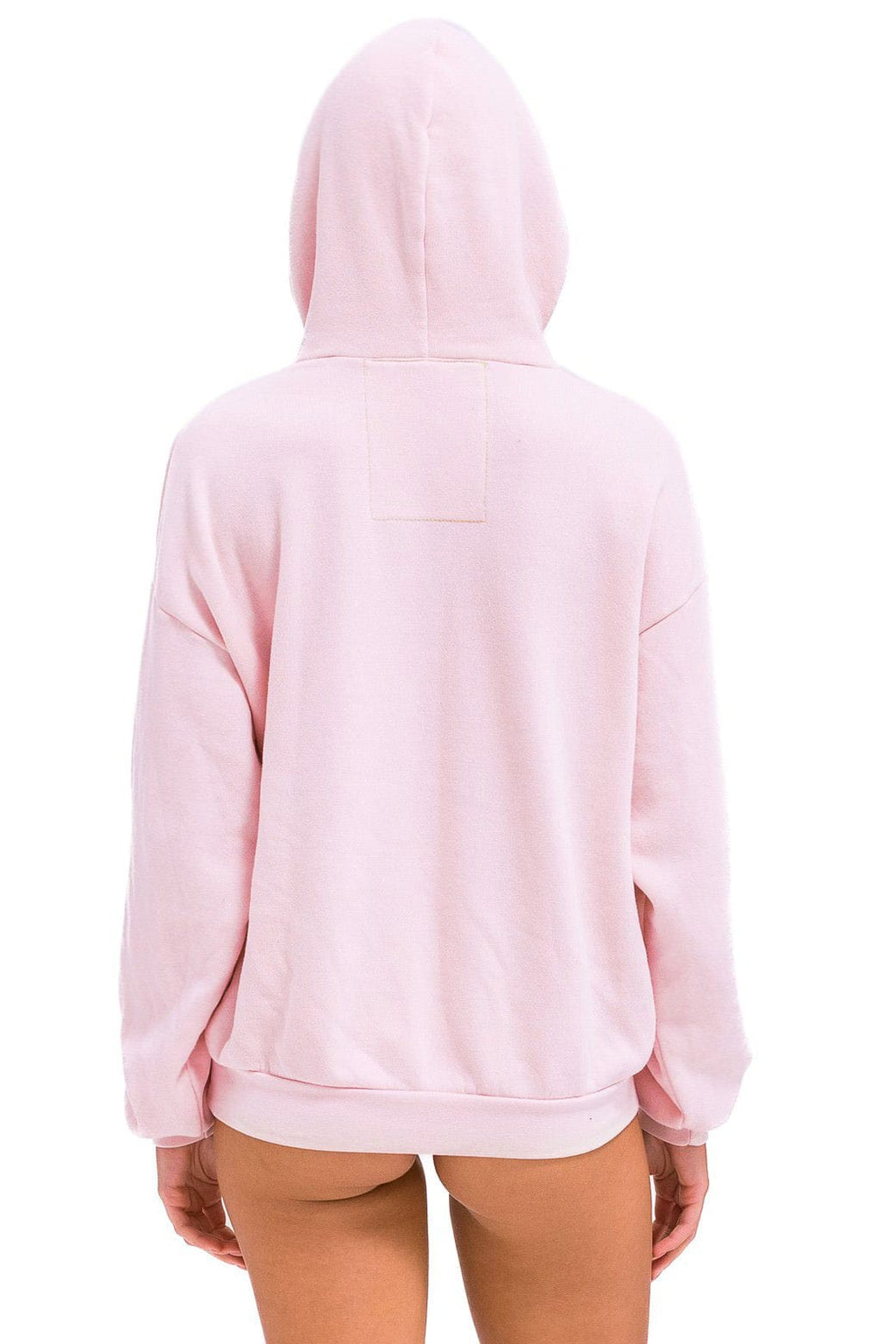 Classic BOLT HEART PULLOVER RELAXED HOODIE - LIGHT PINK