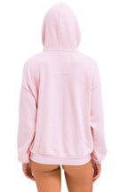 Classic BOLT HEART PULLOVER RELAXED HOODIE - LIGHT PINK