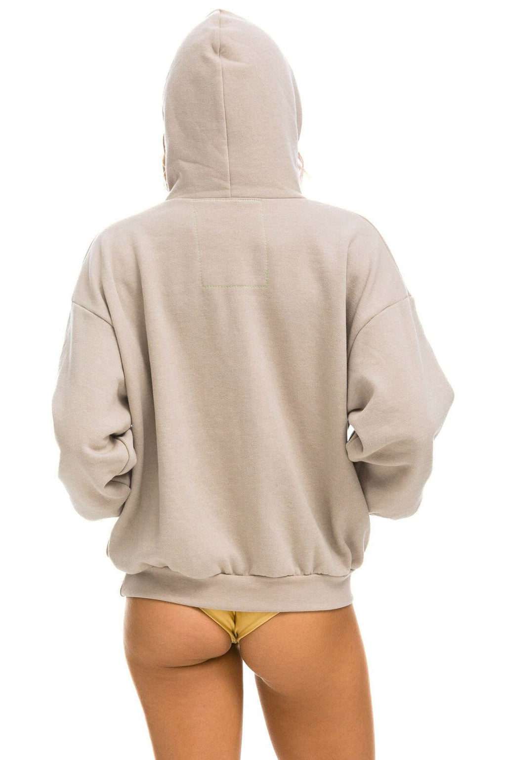 Classic BOLT HEART PULLOVER RELAXED HOODIE - SAND