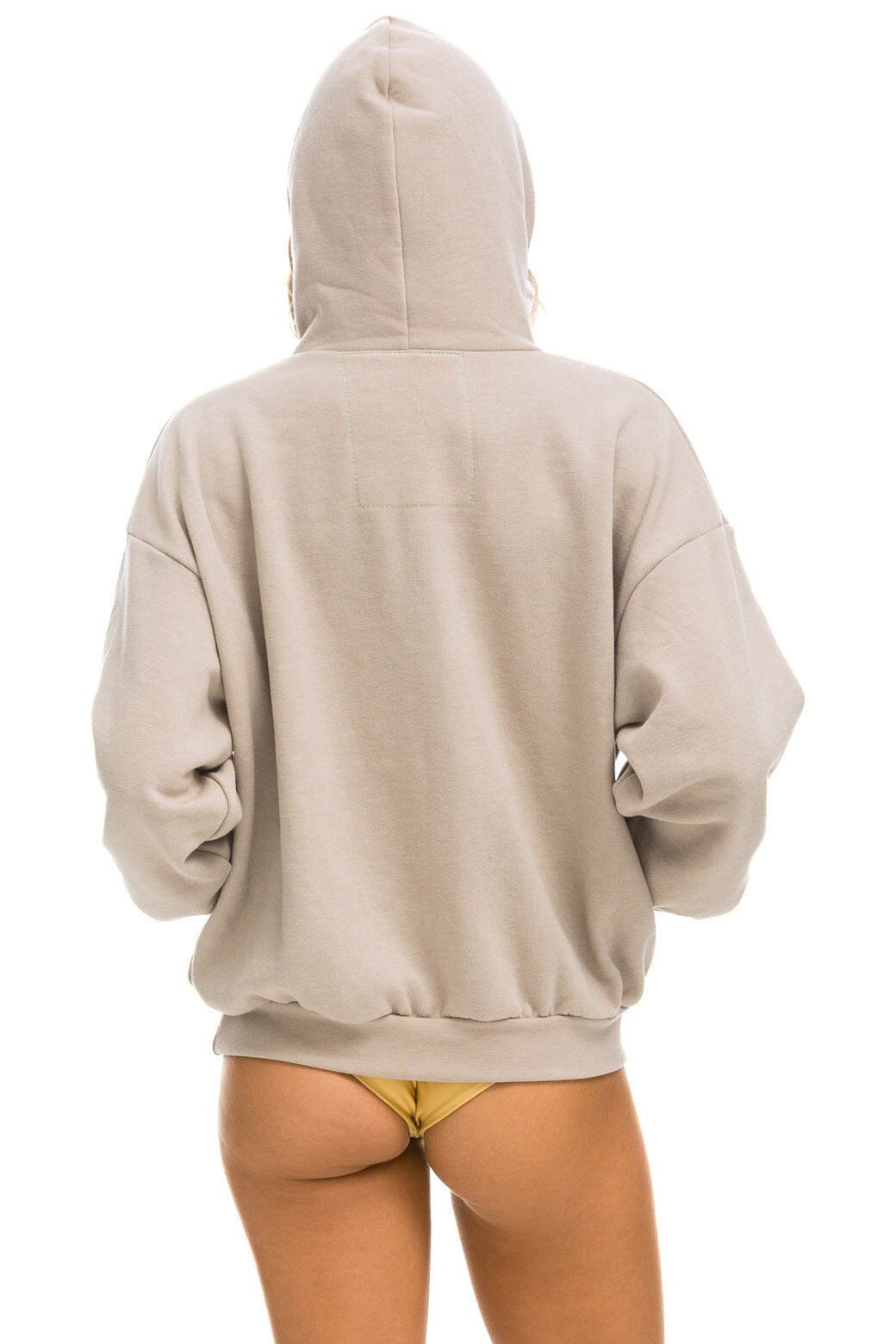 Classic BOLT HEART PULLOVER RELAXED HOODIE - SAND