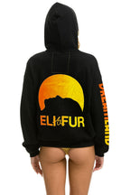 Classic ELI & FUR DREAMLAND RELAXED PULLOVER HOODIE - BLACK