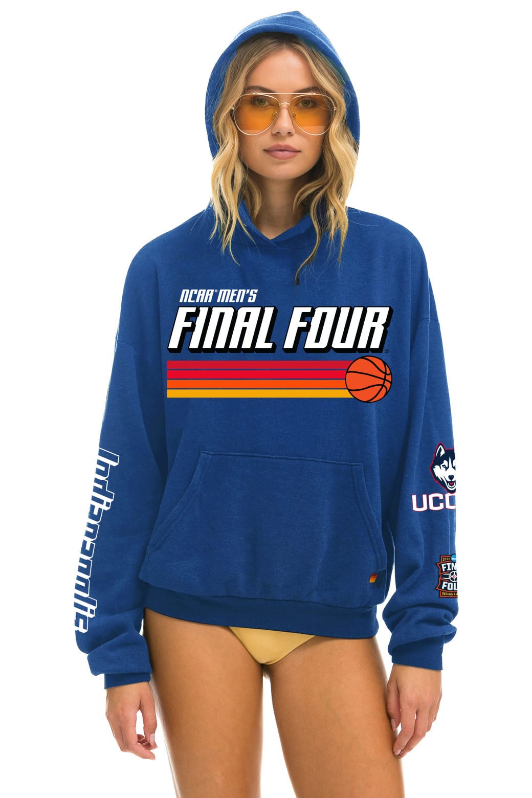 Classic UCONN HUSKIES FINAL FOUR 2026 PULLOVER HOODIE - MIDNIGHT