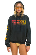 Classic GOLDENSKY FESTIVAL 2024 PULLOVER HOODIE RELAXED - CHARCOAL