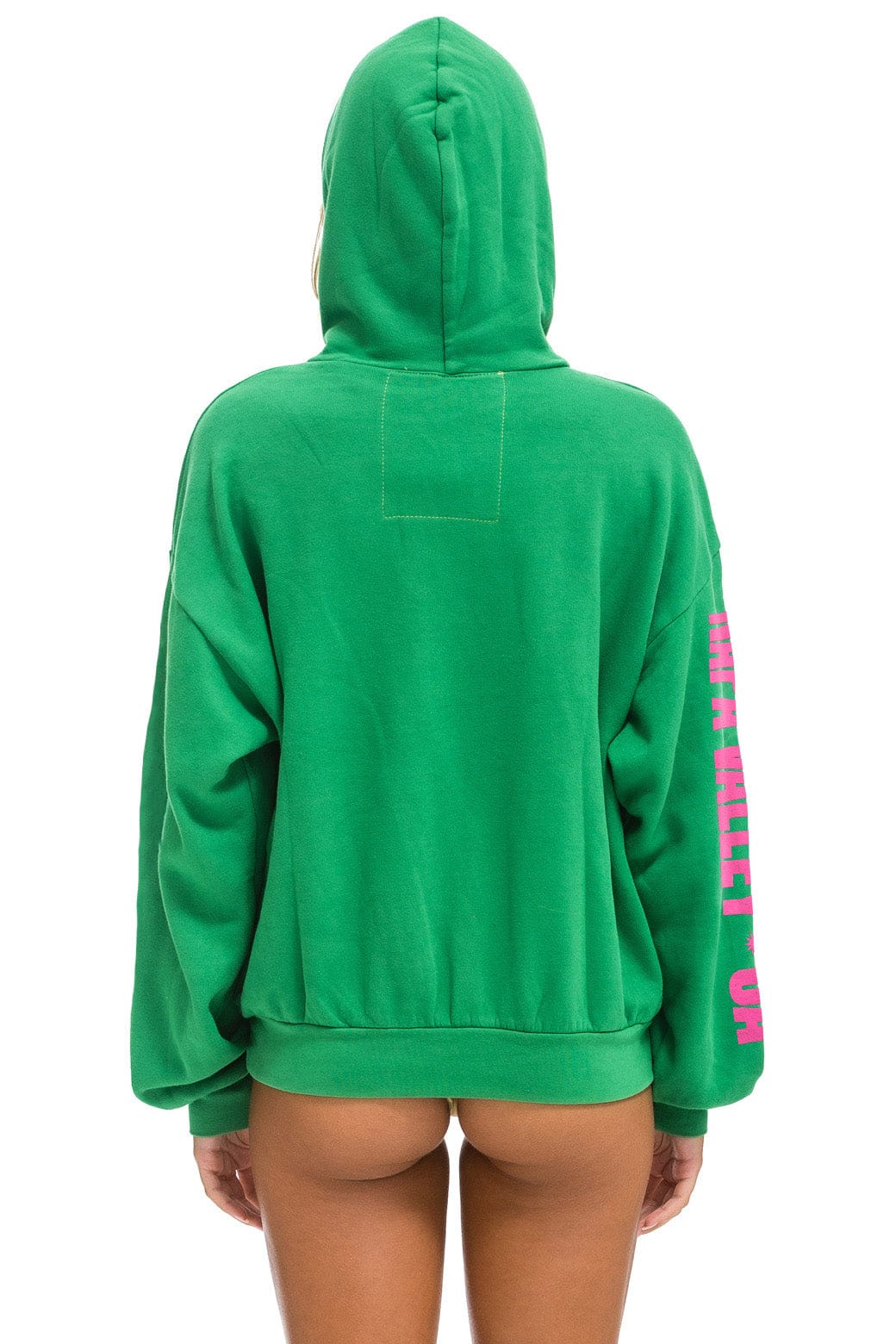 Classic LA ONDA 2025 RELAXED PULLOVER HOODIE - KELLY GREEN