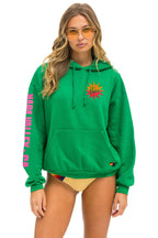 Classic LA ONDA 2025 RELAXED PULLOVER HOODIE - KELLY GREEN
