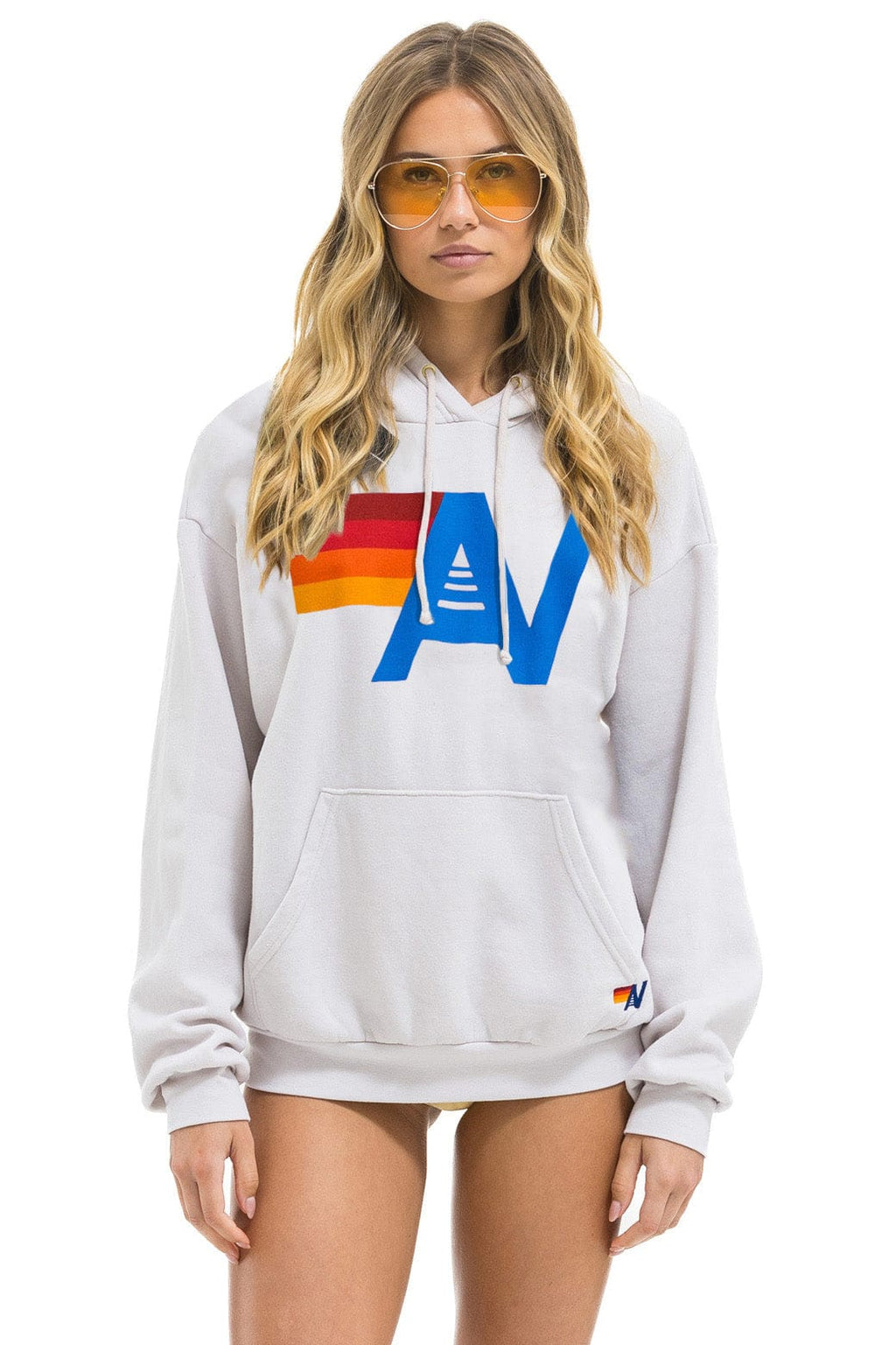 Classic LOGO PULLOVER RELAXED HOODIE - DOVE