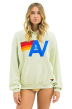 Classic LOGO PULLOVER RELAXED HOODIE - LIME CREAM