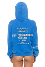 Classic PALM TREE FEST HAMPTONS 2026 PULLOVER HOODIE RELAXED - COBALT