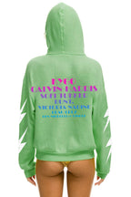 Classic PALM TREE FEST WEST PALM 2026 PULLOVER HOODIE RELAXED - NEON MINT