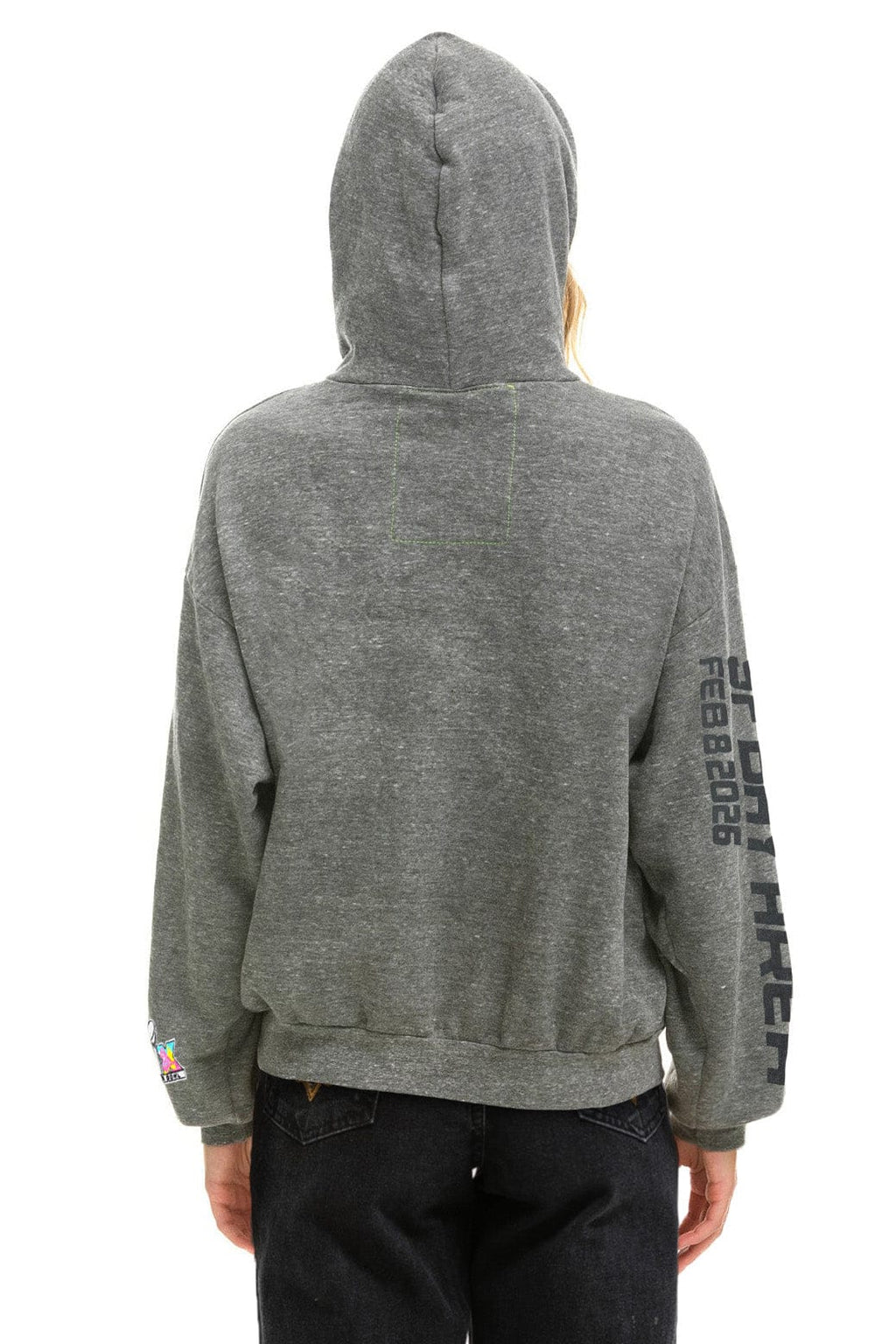Classic SUPER BOWL 2026 RELAXED PULLOVER HOODIE - HEATHER GREY