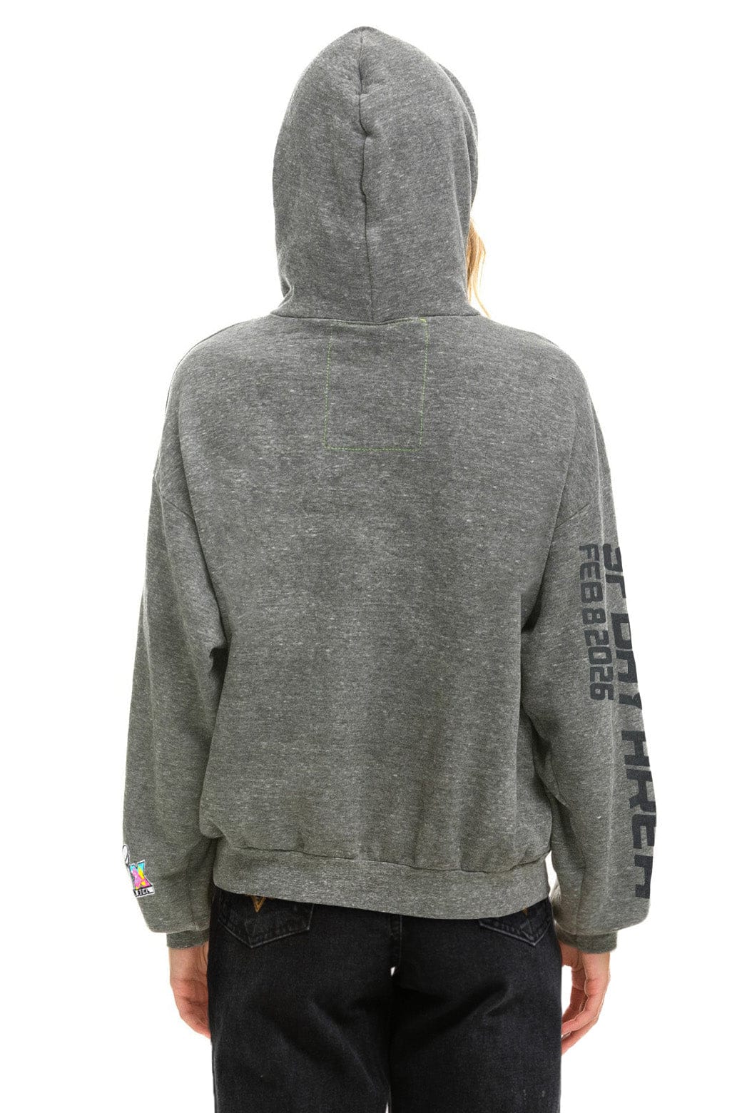 Classic SUPER BOWL 2026 RELAXED PULLOVER HOODIE - HEATHER GREY
