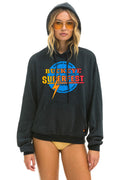 Classic BUCKEYE FEST 2025 RELAXED PULLOVER HOODIE - CHARCOAL
