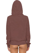 Classic 5 STRIPE HOODIE - MOCHA