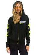 Classic SUPER BOWL 2026 BOLT ZIP HOODIE - CHARCOAL