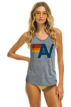 Classic MENS LOGO TANK - HEATHER GREY