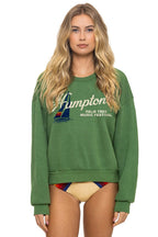 Classic PALM TREE FEST HAMPTONS 2026 CREW SWEATSHIRT RELAXED - PALM