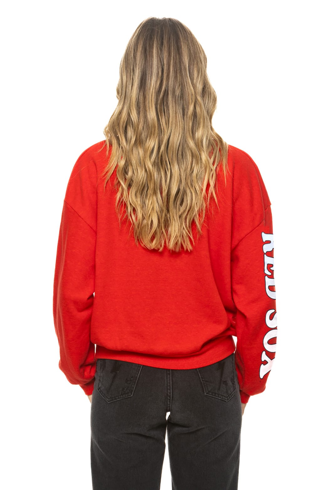 Classic BOSTON RED SOX 2026 RELAXED CREW SWEATSHIRT - RED