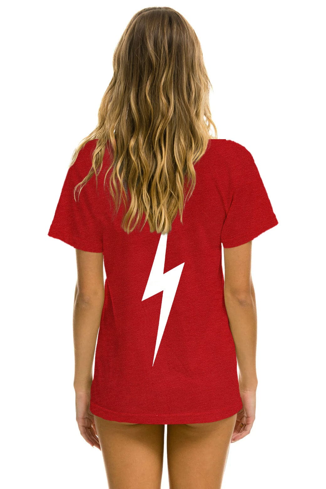 Classic UNIVERSITY OF ALABAMA BOLT CREW TEE SHIRT - CRIMSON