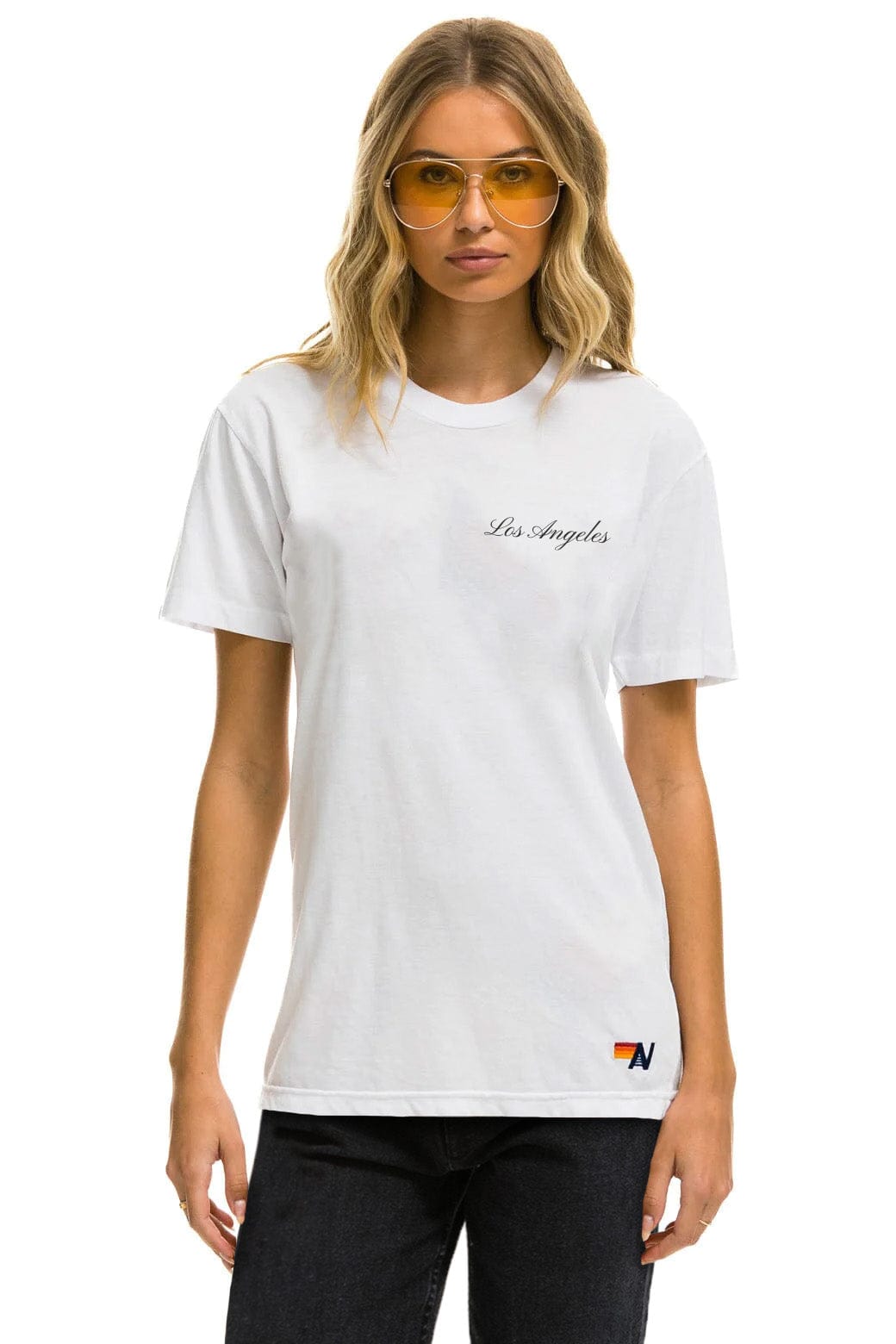 Classic CHAD SMITH DREAMLAND LA FIRES BENEFIT CREW TEE - WHITE