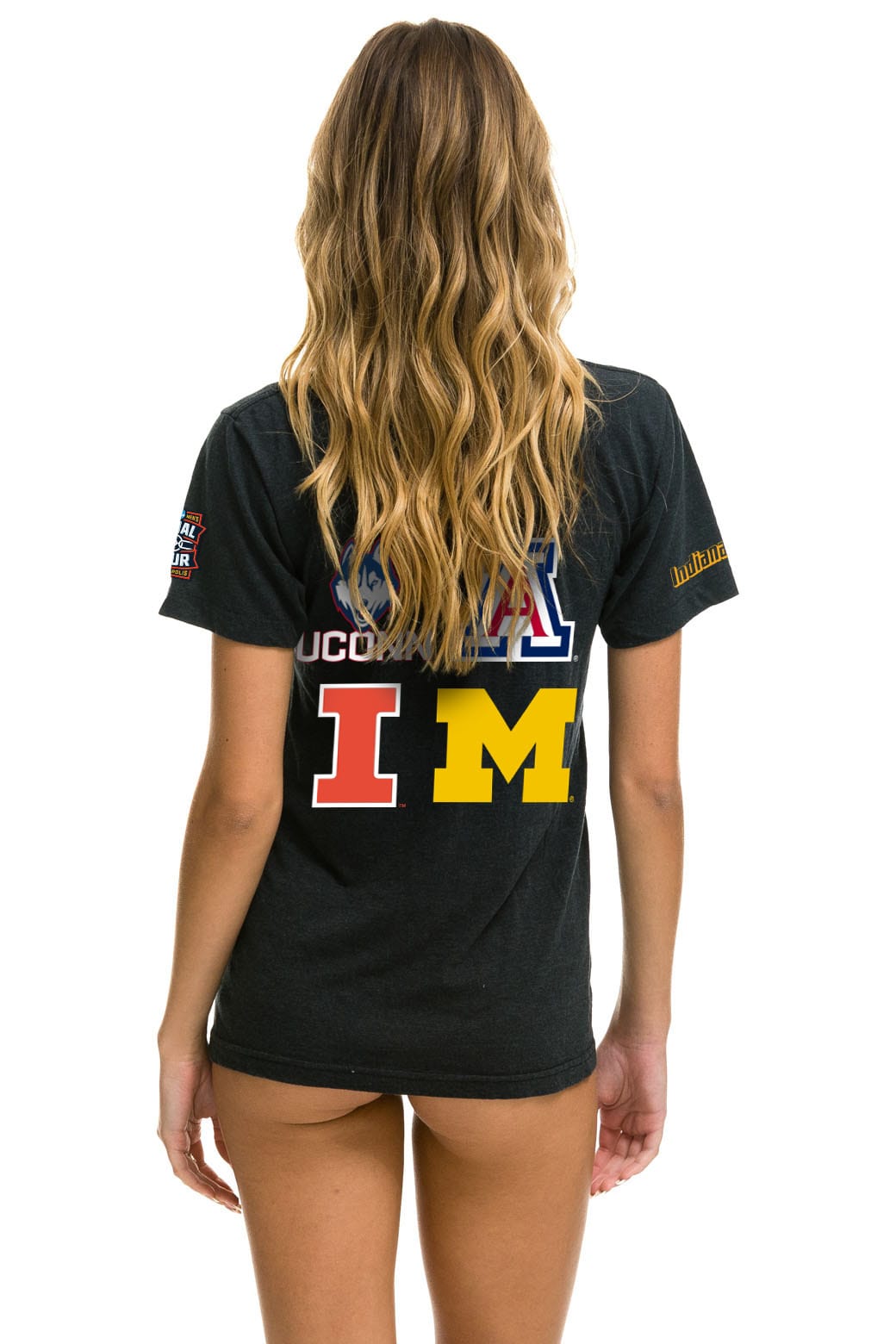 Classic FINAL FOUR 2026 CREW TEE SHIRT - CHARCOAL