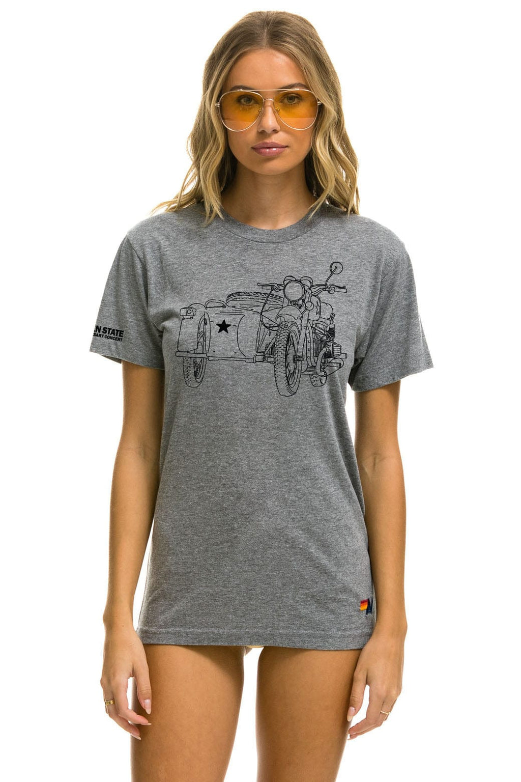 Classic GARDEN STATE CONCERT CREW TEE SHIRT - HEATHER GREY