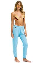 Classic 5 STRIPE SWEATPANTS - SKY YELLOW PURPLE