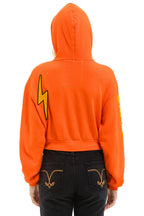 Classic WINDY CITY SMOKEOUT 2025 CROPPED ZIP HOODIE RELAXED - ORANGE