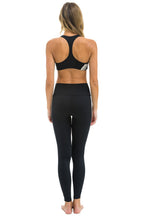 Classic FULL LENGTH HI-RISE 5 STRIPE LEGGINGS - BLACK SMOKE