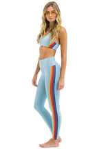 Classic FULL LENGTH HI-RISE 5 STRIPE LEGGINGS - MIST