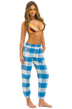 Classic PLAID LODGE PANT - SKY PLAID