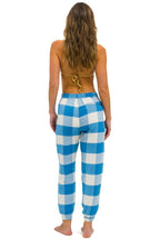 Classic PLAID LODGE PANT - SKY PLAID