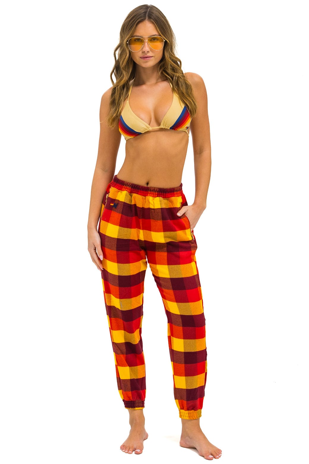 Classic PLAID LODGE PANT - SURFY PLAID