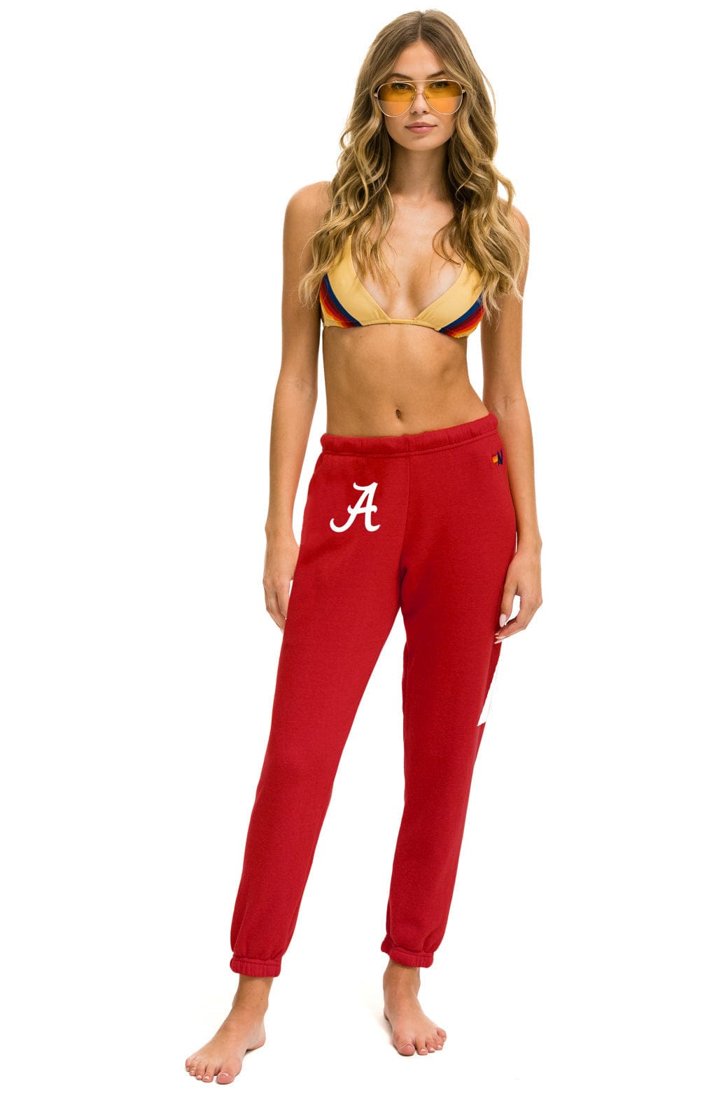Classic UNIVERSITY OF ALABAMA BOLT SWEATPANTS - CRIMSON