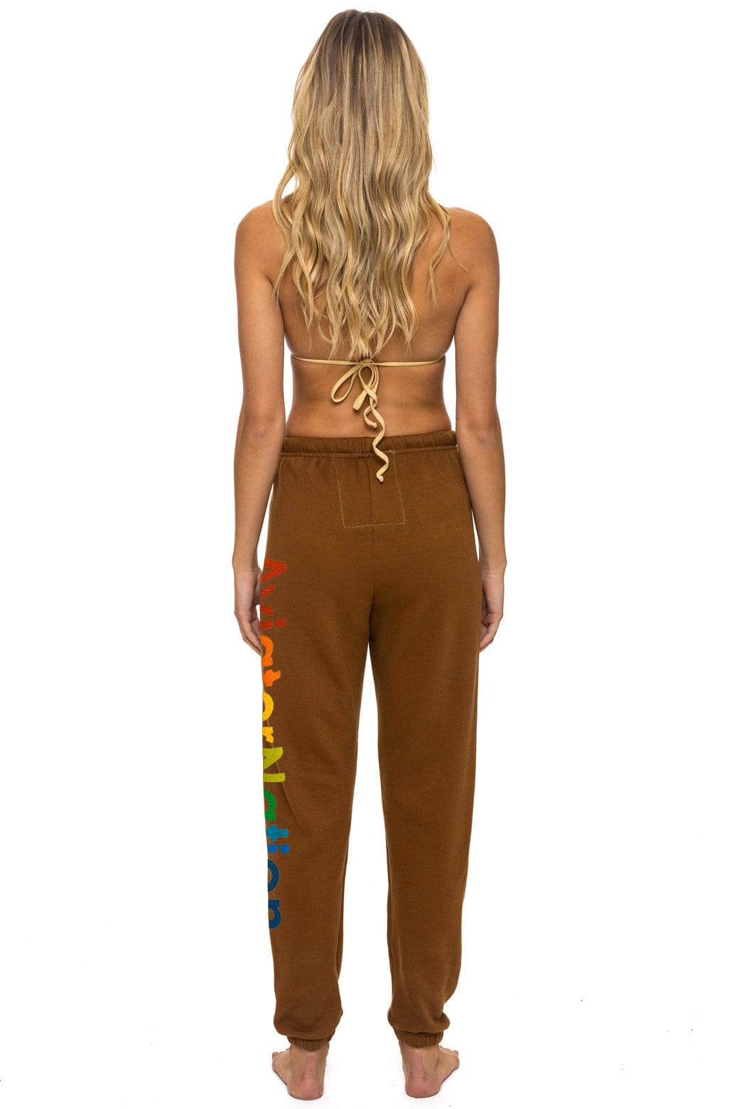 Classic AVIATOR NATION SWEATPANTS - CINNAMON