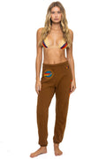 Classic AVIATOR NATION SWEATPANTS - CINNAMON