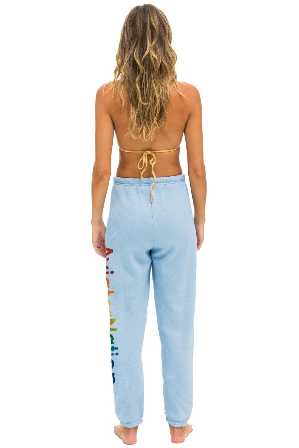 Classic AVIATOR NATION VENICE SWEATPANTS - ICE