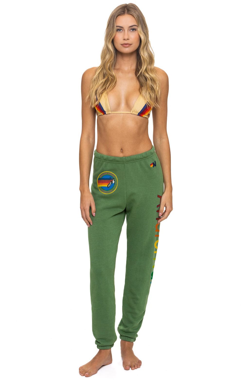 Classic AVIATOR NATION SWEATPANTS - PALM