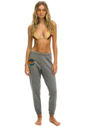 Classic AVIATOR NATION BROOKLYN SWEATPANTS - HEATHER GREY