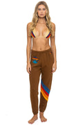 Classic ALL SEASONS CIRCLE CHEVRON SWEATPANTS - CINNAMON