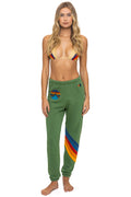 Classic ALL SEASONS CIRCLE CHEVRON SWEATPANTS - PALM