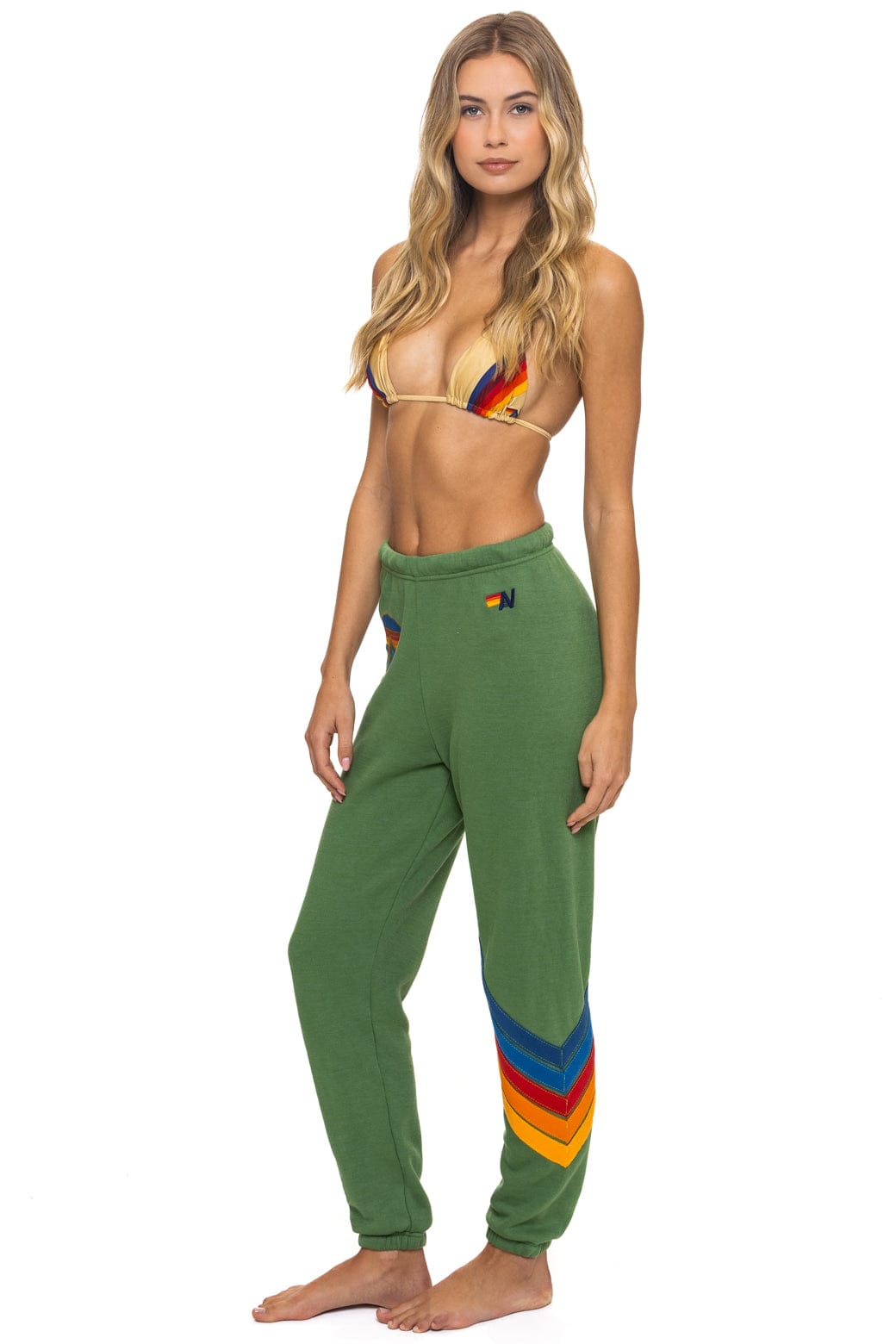 Classic ALL SEASONS CIRCLE CHEVRON SWEATPANTS - PALM