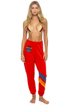 Classic ALL SEASONS CIRCLE CHEVRON SWEATPANTS - RED