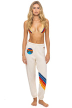 Classic ALL SEASONS CIRCLE CHEVRON SWEATPANTS - VINTAGE WHITE