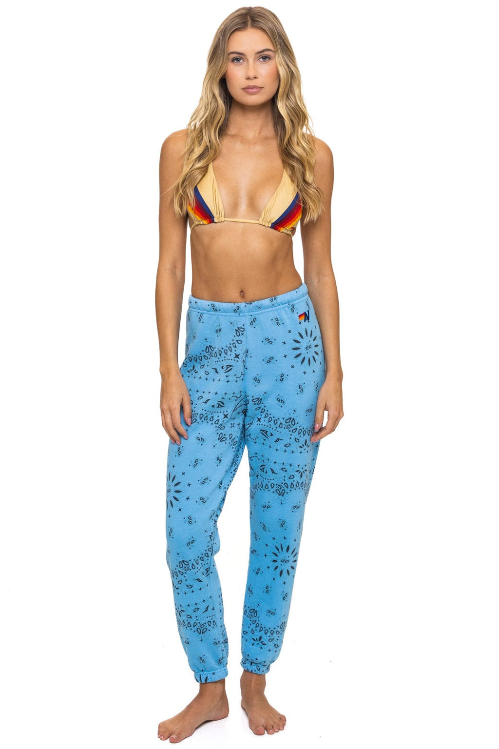 Classic BANDANA SWEATPANTS - SKY
