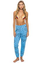 Classic BANDANA SWEATPANTS - SKY