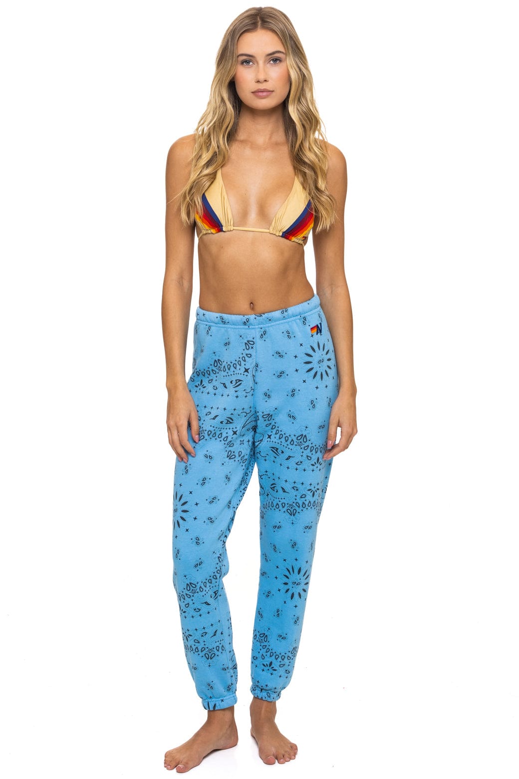 Classic BANDANA SWEATPANTS - SKY