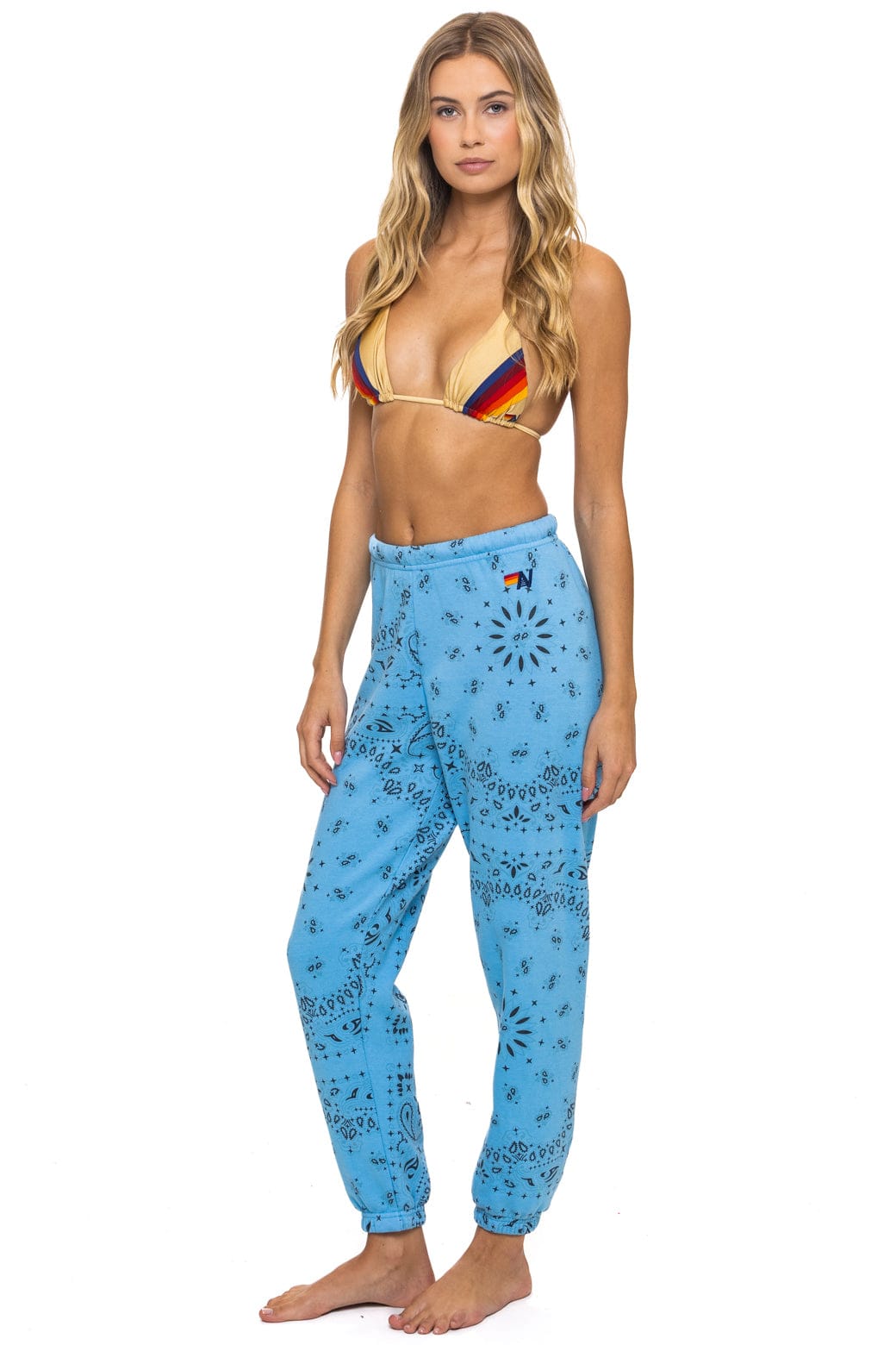 Classic BANDANA SWEATPANTS - SKY