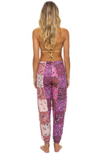 Classic BANDANA QUILTED SWEATPANTS - PINK
